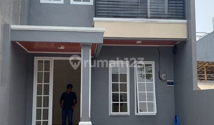 Di Jual Rumah Baru 2 Lantai Design Modern Minimalis Mewah di Kodau Jati Mekar
