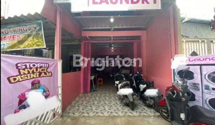 RUKO DAN USAHA LAUNDRY LOKASI STRATEGIS 1