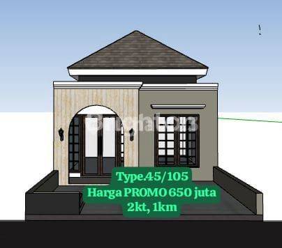 RUMAH CLUSTER 1 LT TYPE 45 MANGUNHARJO TEMBALANG 1