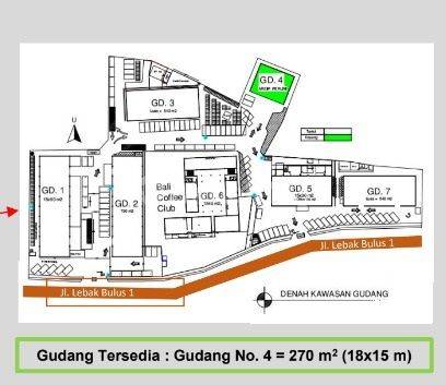 Disewa Gudang Strategis Lebak Bulus Cilandak, Da 2