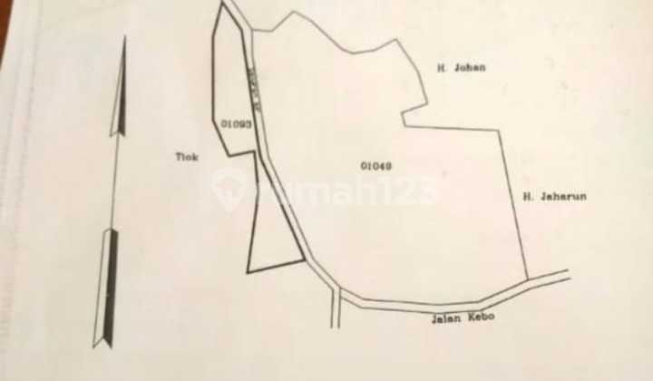 Dijual Tanah Bantar Gebang Balaraja, Tigaraksa Tangerang