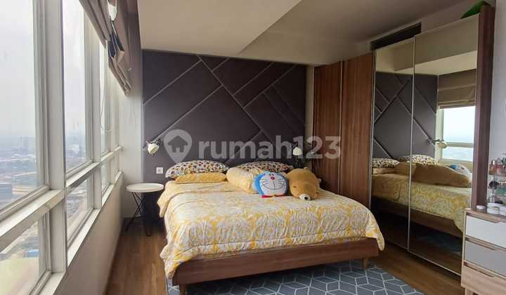2Br Apt Furnish Posisi Pojok di Skandinavia Apartemen - Tangcity