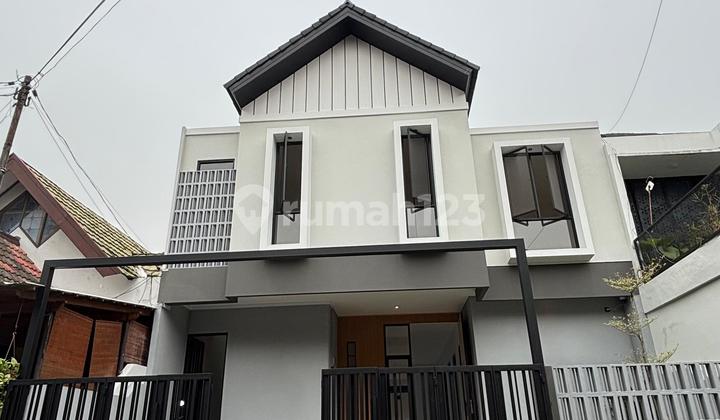 Brand New House ! Rumah 2 Lt Minimalis Dgn Taman Di Sektor 3 Bintaro Jaya