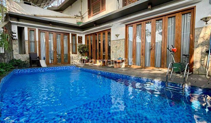 Rumah Cantik Split Level Dgn Pool Di Sektor9 Bintaro Jaya-tangsel 1