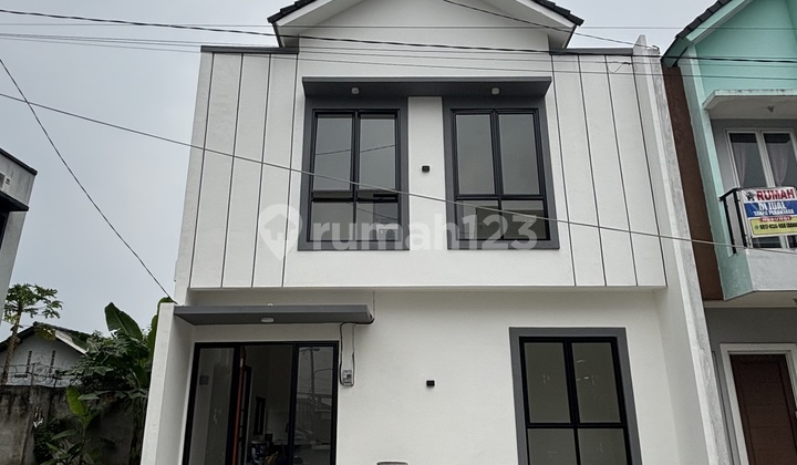 Turun Harga - Rumah Baru Minimalis Siap Huni Dlm Cluster Dekat S 9 Bintaro