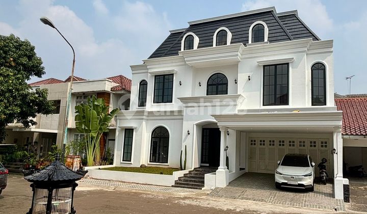 Dijual Rumah Mewah Baru Siap Huni American Style Dalam Cluster Di Sektor 9 Bintaro Jaya 2