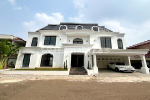 Dijual Rumah Mewah Baru Siap Huni American Style Dalam Cluster Di Sektor 9 Bintaro Jaya 1