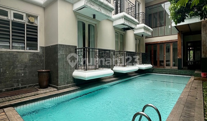 Turun Harga Rumah Mewah Dgn 7 Kamar & Kolam Renang - Dekat Rs Puri Cinere Cocok Untuk Kost