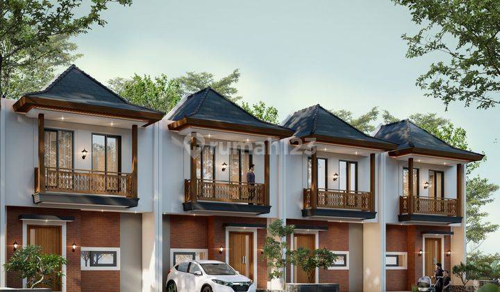 Rumah Villa Kota Batu Strategis Dekat Alun Alun Batu Private Pool Bonus Furnish 1