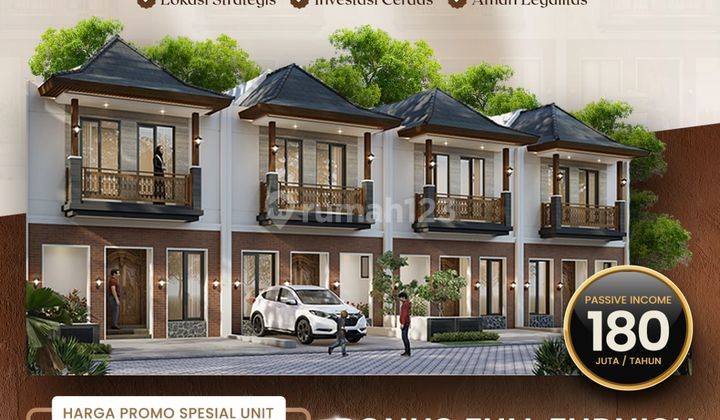 Harga Promo Rumah Villa Mewah 3 Lantai Sebelah Jalan Raya Bonus Private Pool + Furnished 2