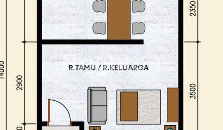 RUMAH BARU 3 LANTAI GRAND MEDITERANIA RESIDENCE VIKAMAS 2