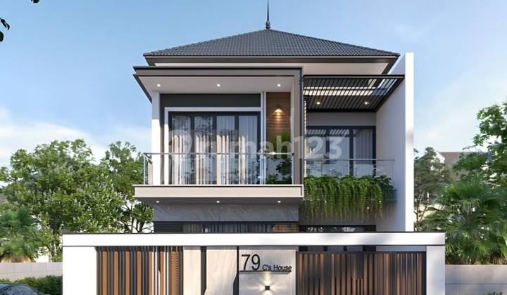 DIJUAL RUMAH MEWAH DESAIN ELEGAN DI DEKAT NIRVANA RESIDENCE PEKANBARU 