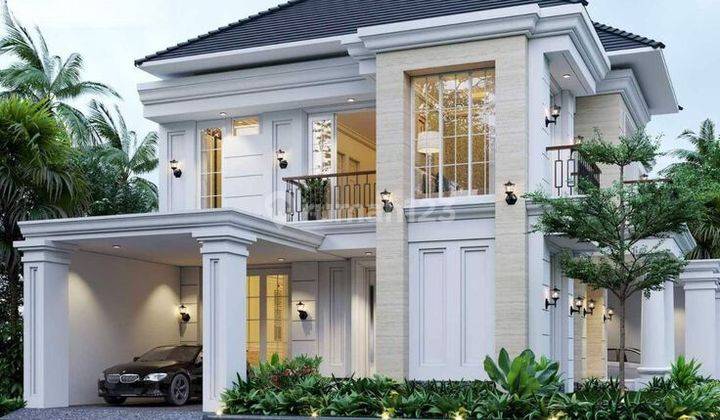 Rumah Mewah Di Pusat Kota Dengan Desain Klasik 1