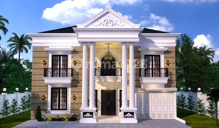 FOR SALE CLASSIC LUXURY HOUSE IN TAMAN SARI RESIDENCE PEKANBARU 1