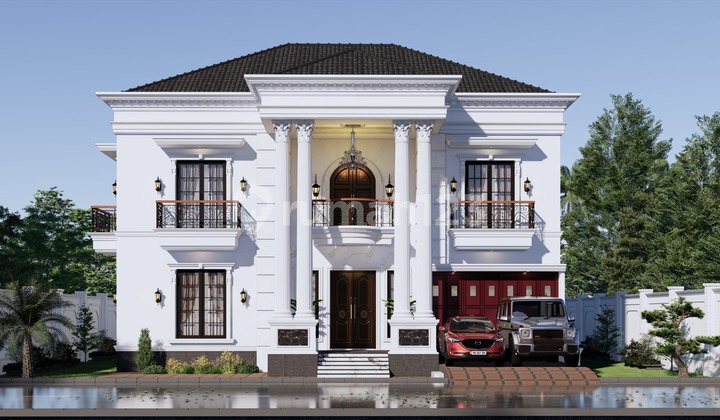 DIJUAL HUNIAN KLASIK MEGAH 2 LANTAI DI AREA KOMPLEK PEMDA PEKANBARU 1