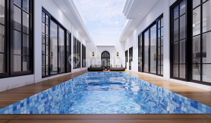 FOR SALE CLASSIC LUXURY HOUSE IN TAMAN SARI RESIDENCE PEKANBARU 2