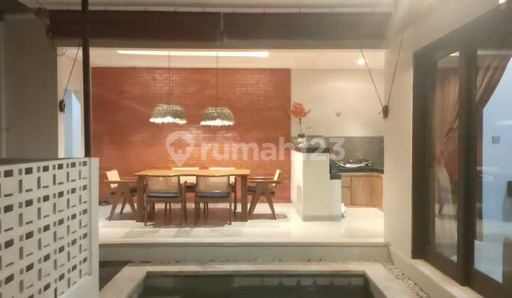 Disewakan Tahunan/bulanan Villa Furnish View Sawah Dekat Ubud 