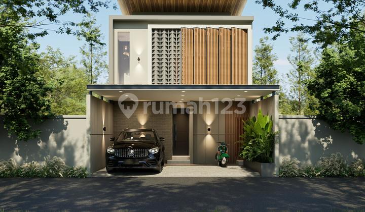 Villa Baru Eksklusif 1 Unit Saja Full Furnish di Canggu Pkr San