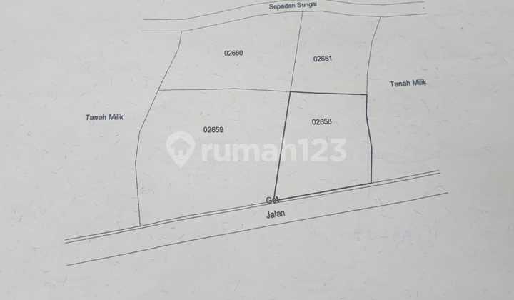 For Rent 1705.0 M² Land with SHM in Tabanan For Rent 1705.0 M² Land with SHM in Tabanan