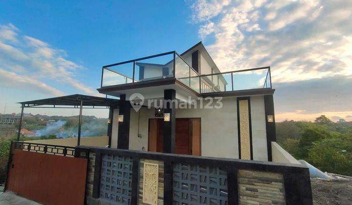 Dijual Rumah Modern 2 Lantai View Cantik Di Jimbaran Rd 1