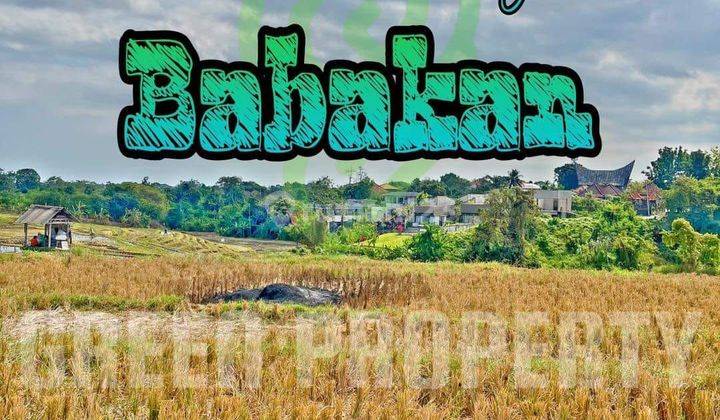 Cheap land for sale in Babakan Canggu AT 2