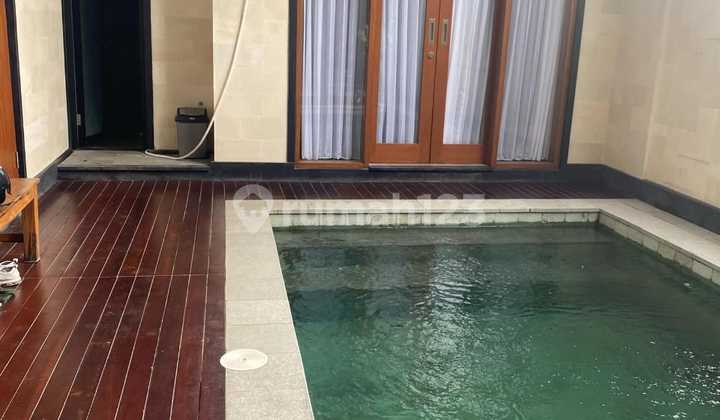 For Sale House with Private Pool and Rice Field View in Pemogan Meg 2