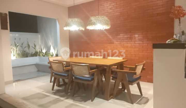 Disewakan Tahunan/bulanan Villa Furnish View Sawah Dekat Ubud 