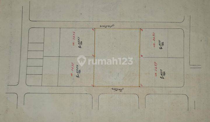 Dikontrakkan Tanah 4280 m² SHM Di Renon GP 2