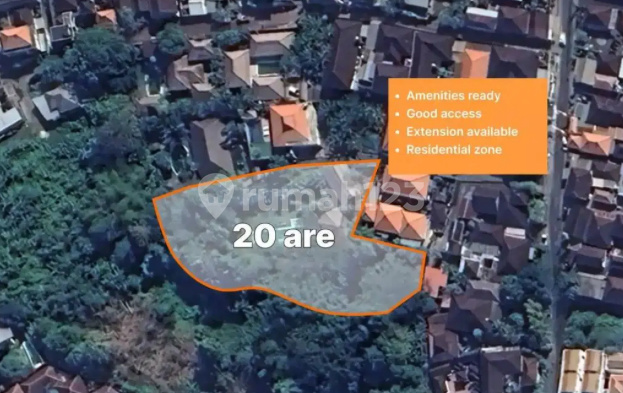 Tanah Leasehold 20 Are di Padonan Canggu Cn