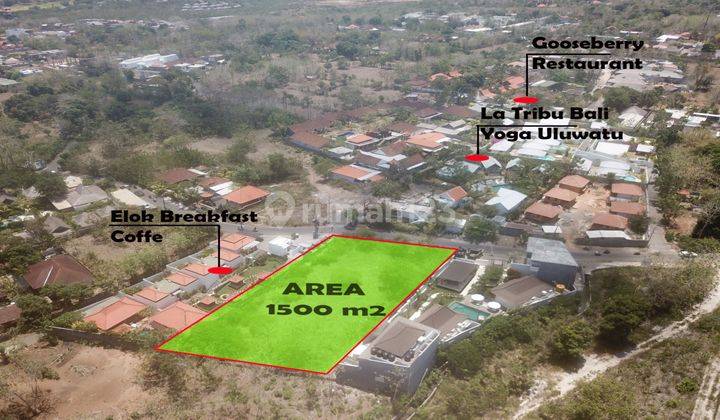 Land For Lease Main Road Bingin Close To Bingin Beach 1