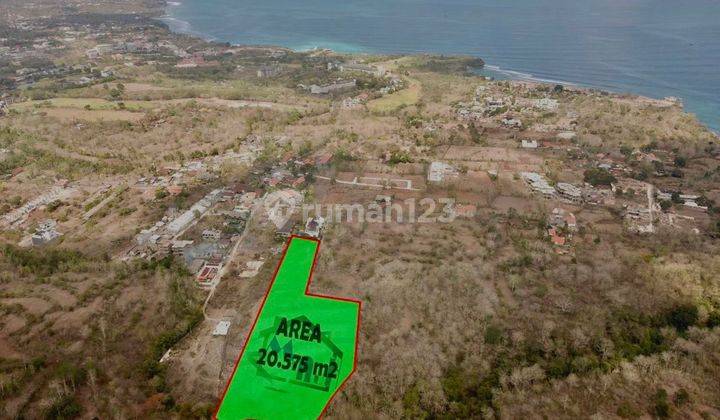 Tanah Murah Dekat Pantai Balangan Cocok Untuk Villa Kavlingan 1