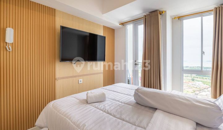 Disewakan Studio Apartemen Tokyo Riverside View Laut Full Furnished Mewah 2