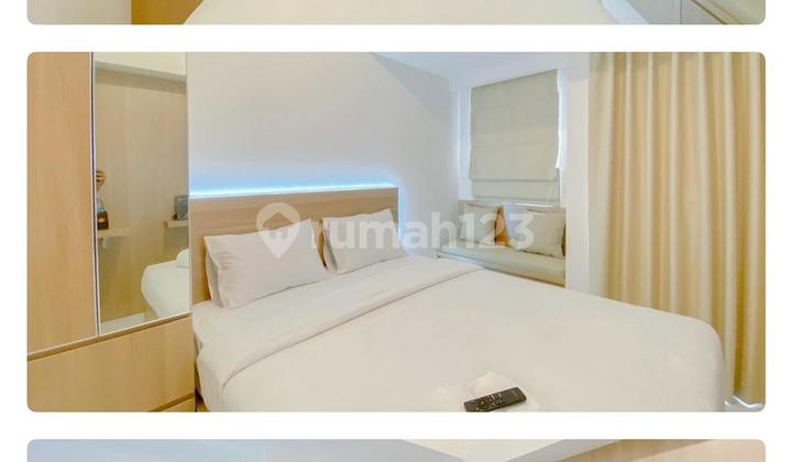 Dijual Studio Apartemen Tokyo Riverside Full Furnished Mewah View Garden + Laut