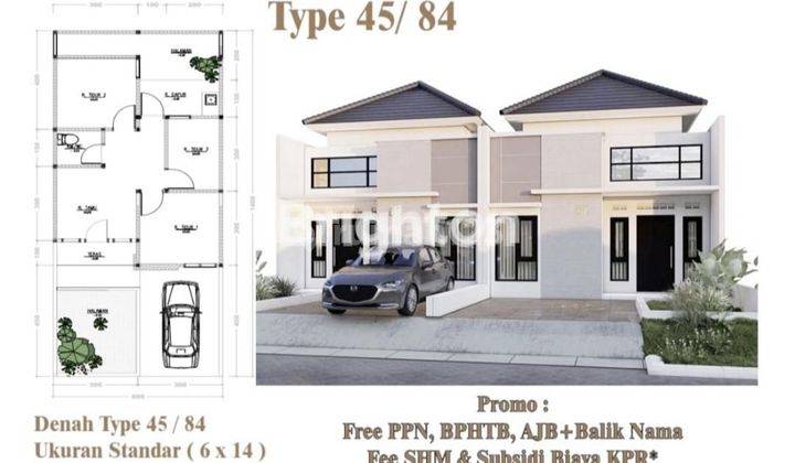 Rumah Baru Cantik dan Minimalis 1