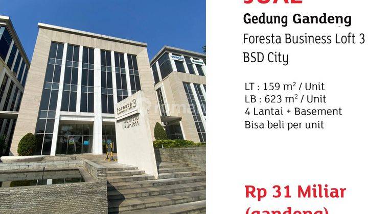 Jual Foresta Business Loft 3 Gandeng Bsd City 1