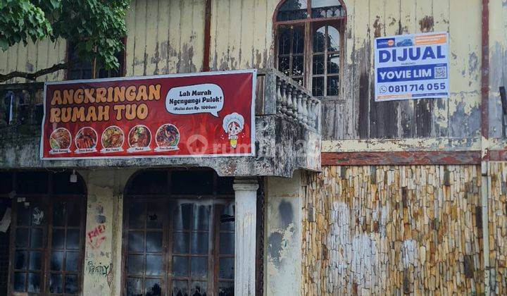 DIJUAL Rumah Tua Kayu Lokasi Strategis untuk Komersial Bisnis 1