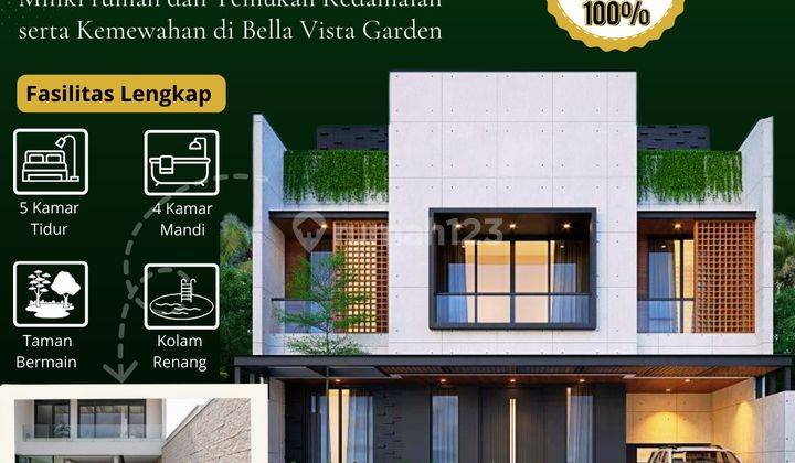 Dijual Rumah Komplek Pemda Bebas Desain 1