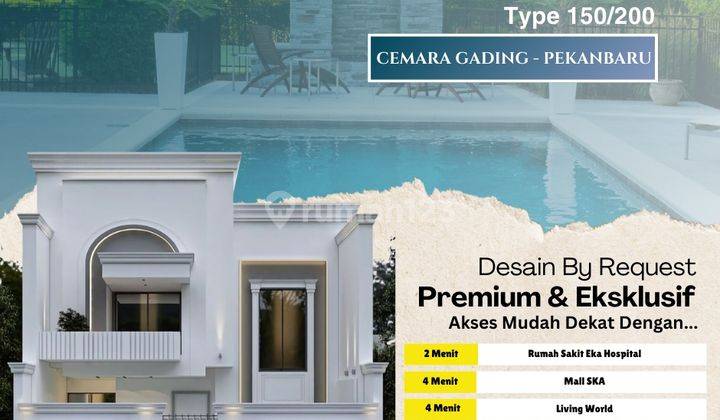 Rumah Mewah Nan Elite Dipekanbaru Riau 1