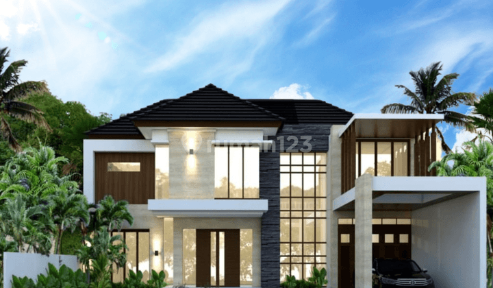 DIJUAL RUMAH DESAIN MINIMALIS DI CEMARA SUITES PEKANBARU 1