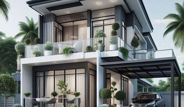 DIJUAL RUMAH MINIMALIS MODERN DI JALAN CEMARA GUNUNG PEKANBARU 1