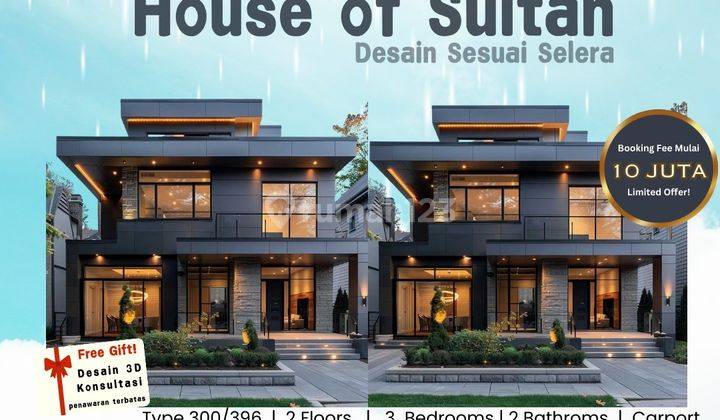 Dijual Rumah 2 Lantai Lokasi di Komplek Pemda Pekanbaru  1