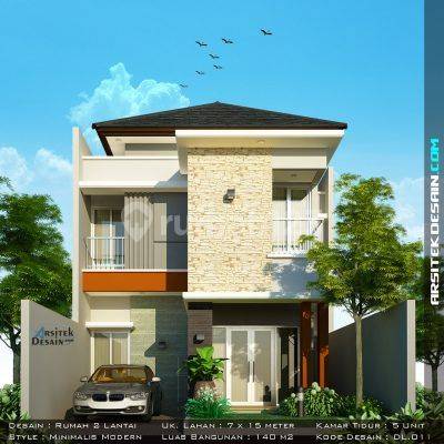 Di Jual Rumah 2 Lantai Modern Tengah Kota Pekanbaru 1