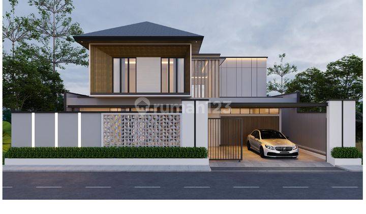 Dijual Rumah Mewah Bebas Desain di Pekanbaru 1