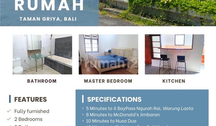 Rumah Strategis Taman Griya Jimbaran Rumah Strategis Taman Griya Jimbaran