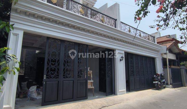 Dijual Murah Rumah Eropa Classic Di Jatipadang Jakarta Selatan  2