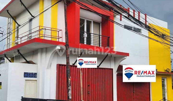 Shop house facing main road, Jl. Ibrahim Adji / Kiaracondong.