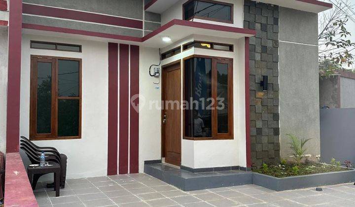 Rumah Minimalis Modern 1 Lantai Bebas Banjir  1