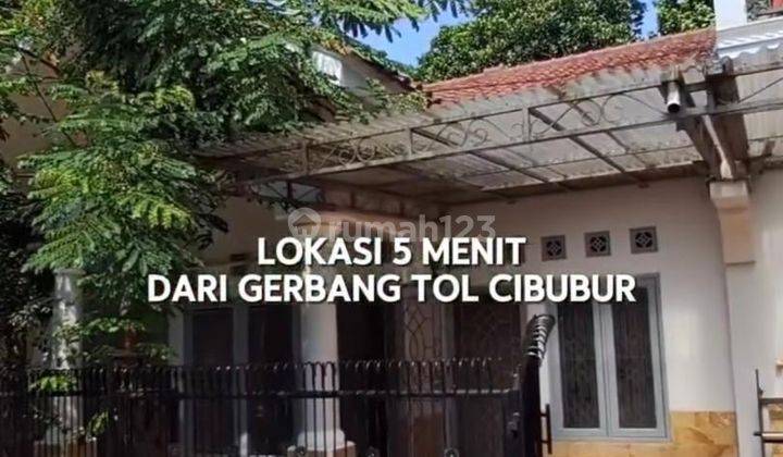 Rumah Sewa Bonus 1 Ac Villa Alam Permai Cibubur Bagus SHM 2