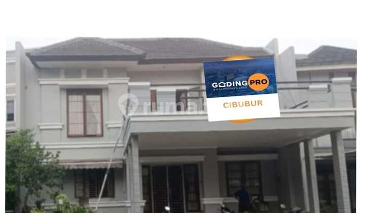 Rumah Bagus Terawat Siap Huni Boulevard Kota Wisata SHM di Cibubur