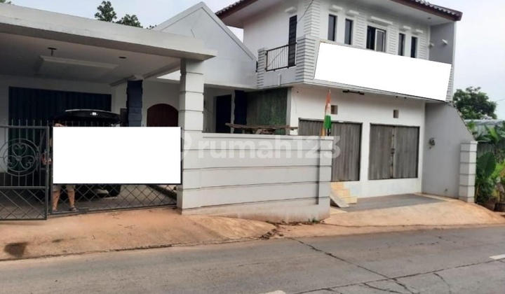 Rumah dan Tempat Usaha Lurah Namat Jatirangga Jatisampurna Pinggir Jalan Posisi Hook SHM